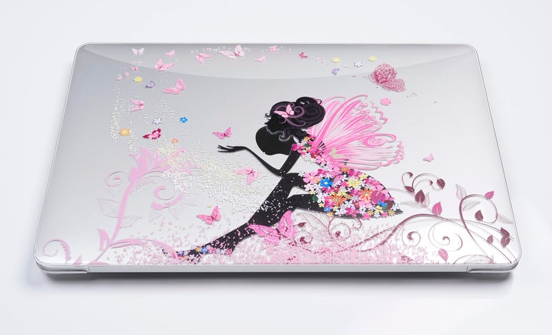 UESWILL Creative Design Smooth Hard Shell Case Compatible with MacBook Pro (Retina, 13 inch, Early 2015/2014/2013/Late 2012), Model A1502/A1425, NO CD ROM, Fairy - Image 5